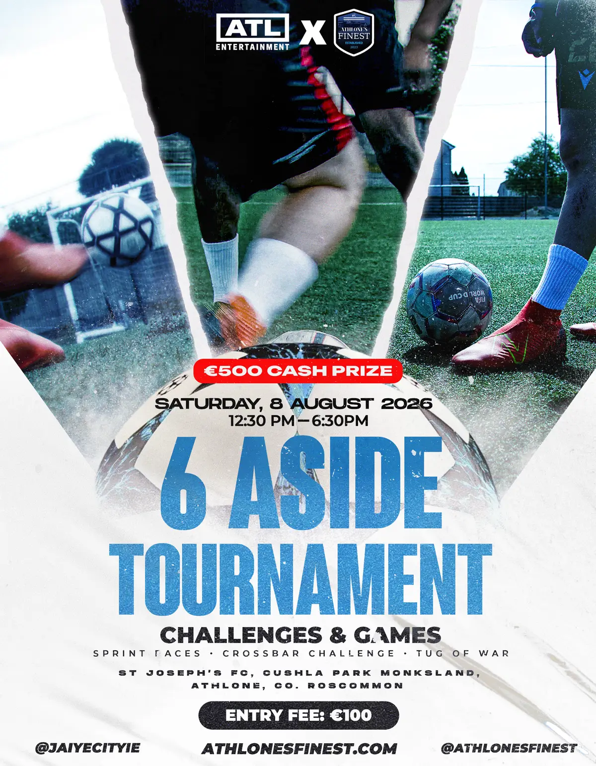 Official 2026 Athlone's Finest tournament poster