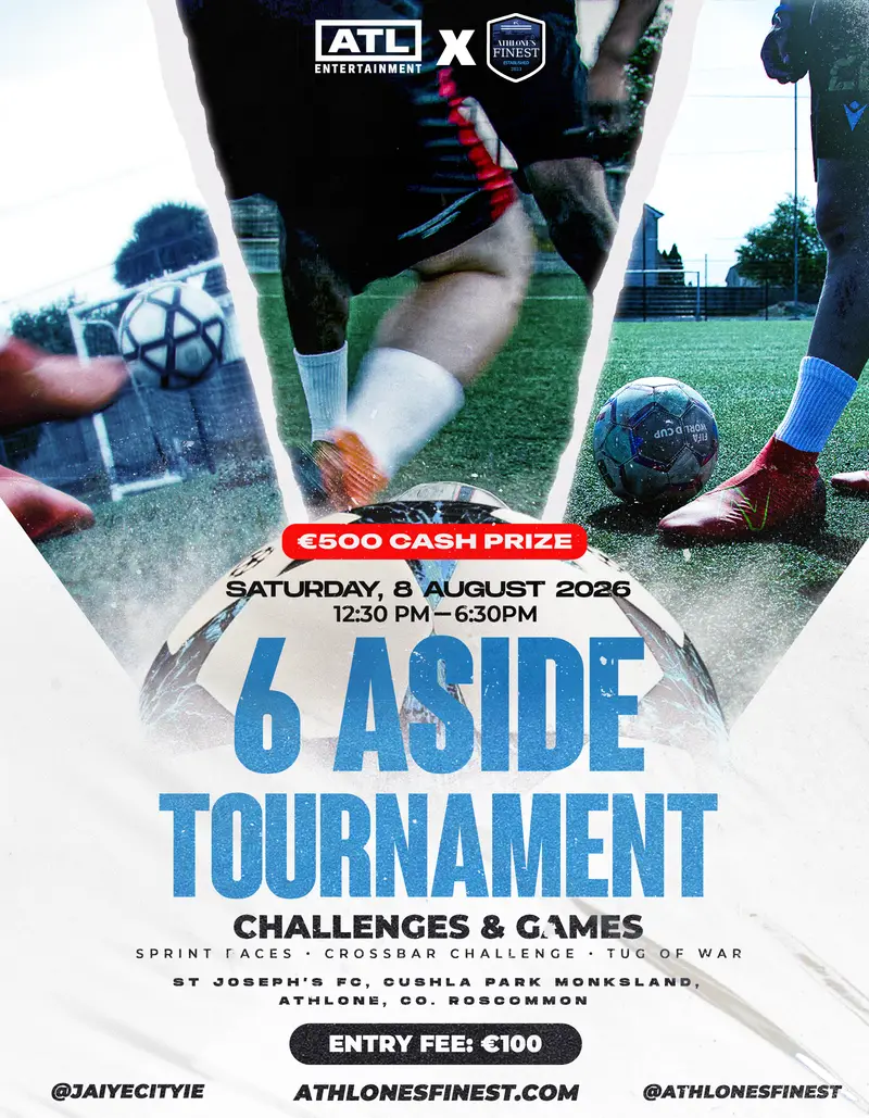 Official 2026 Athlone's Finest tournament poster